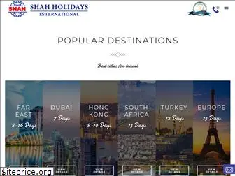 shahholidays.com