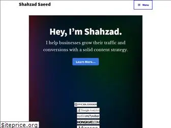 shahzadsaeed.com