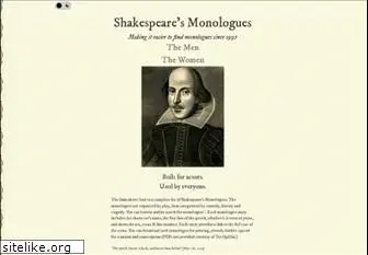 shakespeare-monologues.org