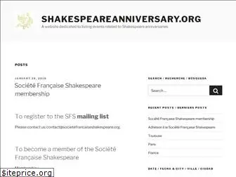 shakespeareanniversary.org