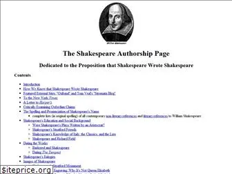 shakespeareauthorship.com