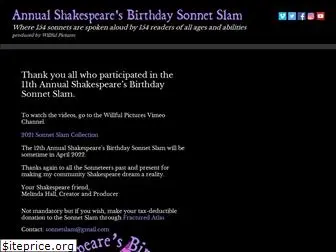 shakespearesonnetslam.com