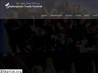 shakespeareyouthfestival.com