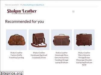 shakunleatherjournal.com