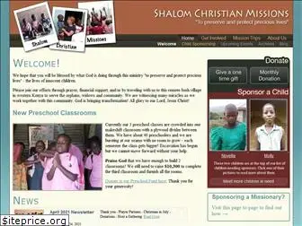 shalomchristianmissions.org