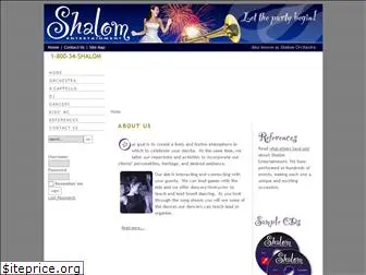 shalomentertainment.com