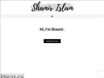 shamirislam.com