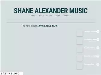 shanealexandermusic.com