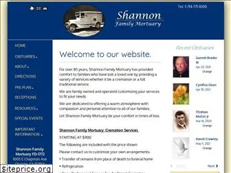 shannonfamilymortuary.com