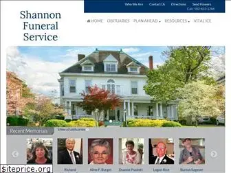 shannonfuneralhome.com