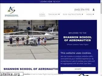 shannonschoolofaeronautics.com