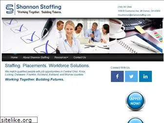 shannonstaffing.com