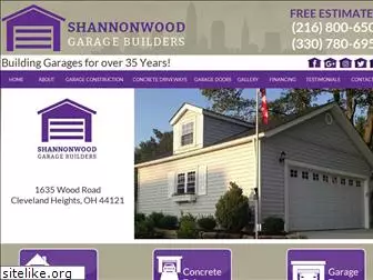 shannonwoodgaragebuilders.com