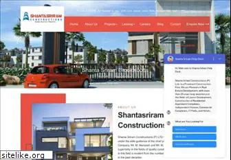 shantasriramconstructions.in