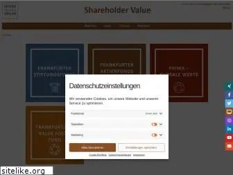 shareholdervalue.de