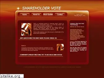 shareholdervote.info