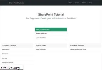 sharepoint-tutorial.net