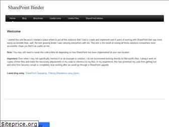 sharepointbinder.com