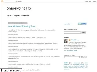 sharepointfix.com