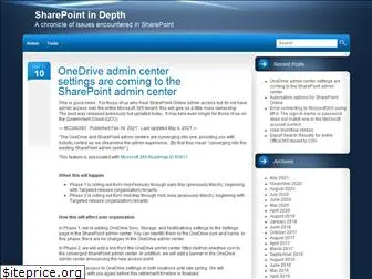 sharepointindepth.com