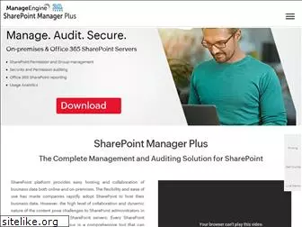 sharepointmanagerplus.com