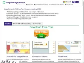 sharepointmegamenus.com