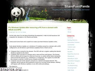 sharepointpanda.com