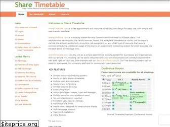 sharetimetable.com