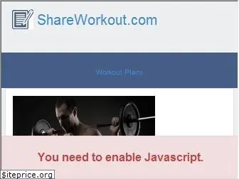 shareworkout.com