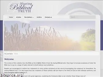 sharingbiblicaltruth.co.za