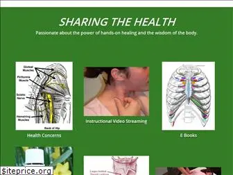 sharingthehealth.com