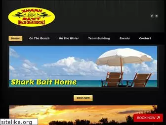 sharkbaitbeachgearrentals.com