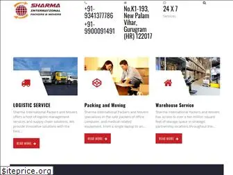 sharmainternationalpackers.com