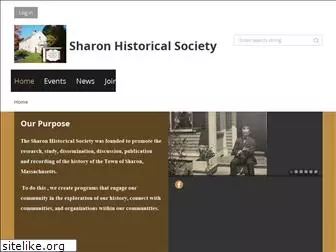 sharonhistoricalsociety.org