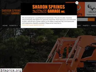 sharonspringsgarage.com