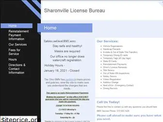 sharonvillelicensebureau.com