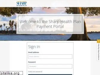 sharphealthplanpayment.com