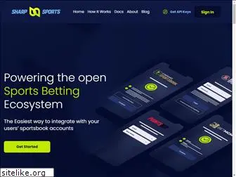 sharpsports.io