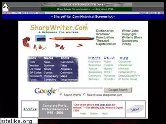 sharpwriter.com