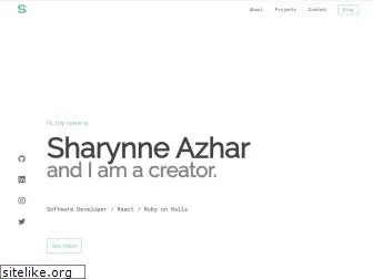 sharynneazhar.com