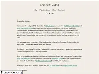 shashank-gupta.com