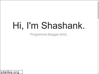 shashank.wiki