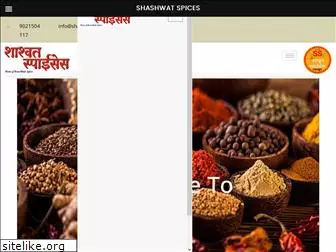 shashwatspices.com