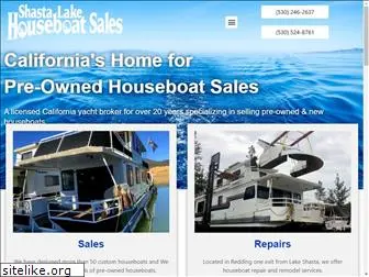 shastalake-houseboats.com
