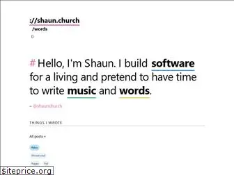 shaun.church