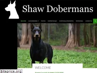 shawdobermans.com