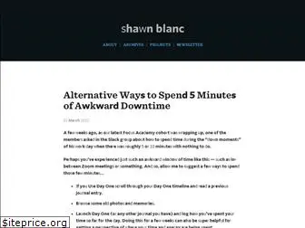 shawnblanc.net