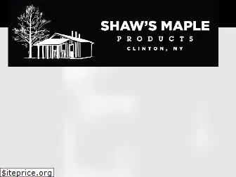 shawsmapleproducts.com