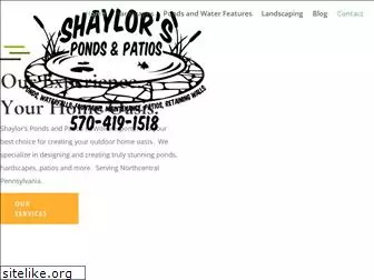 shaylorsponds.com