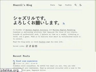 shazril.com